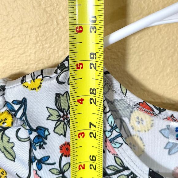 Dot Dot Smile Girls Floral Animal Twirl Dress Size 7 Fit & Flare - Picture 5 of 9